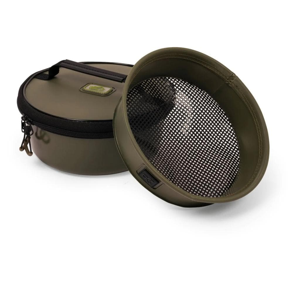 Korum Eva Solid Groundbait Bowl en Riddle