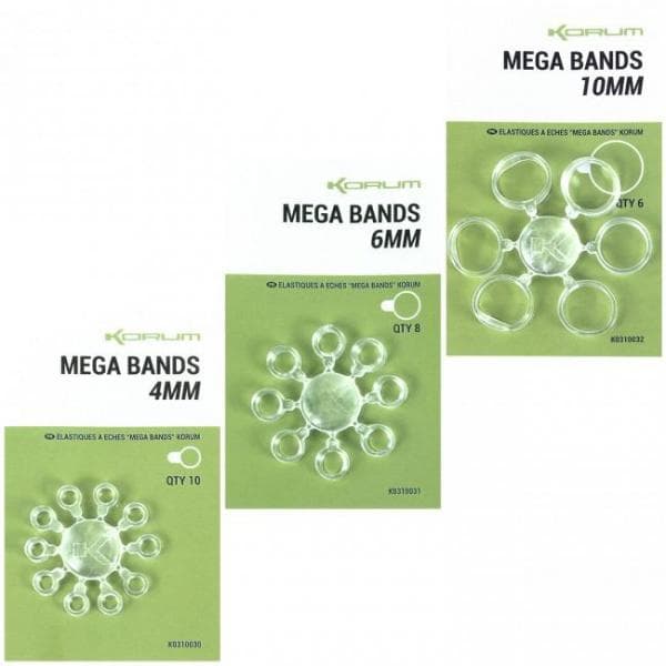 Korum Mega Bands 10mm