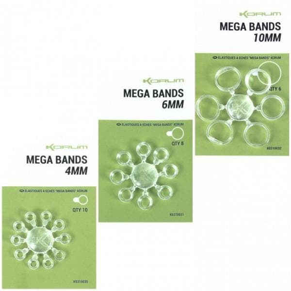Korum Mega Bands 8mm