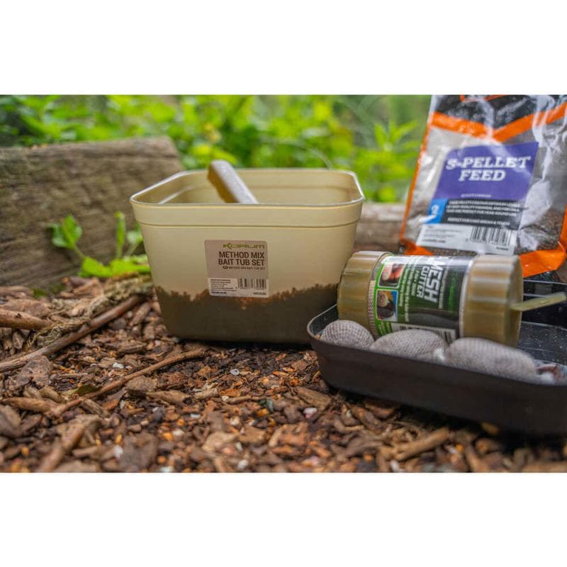 Korum Method Mix Bait Tub Set - foto 2