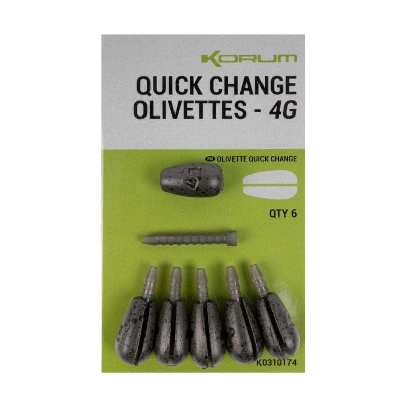 Korum Quick Change Olivettes 6g