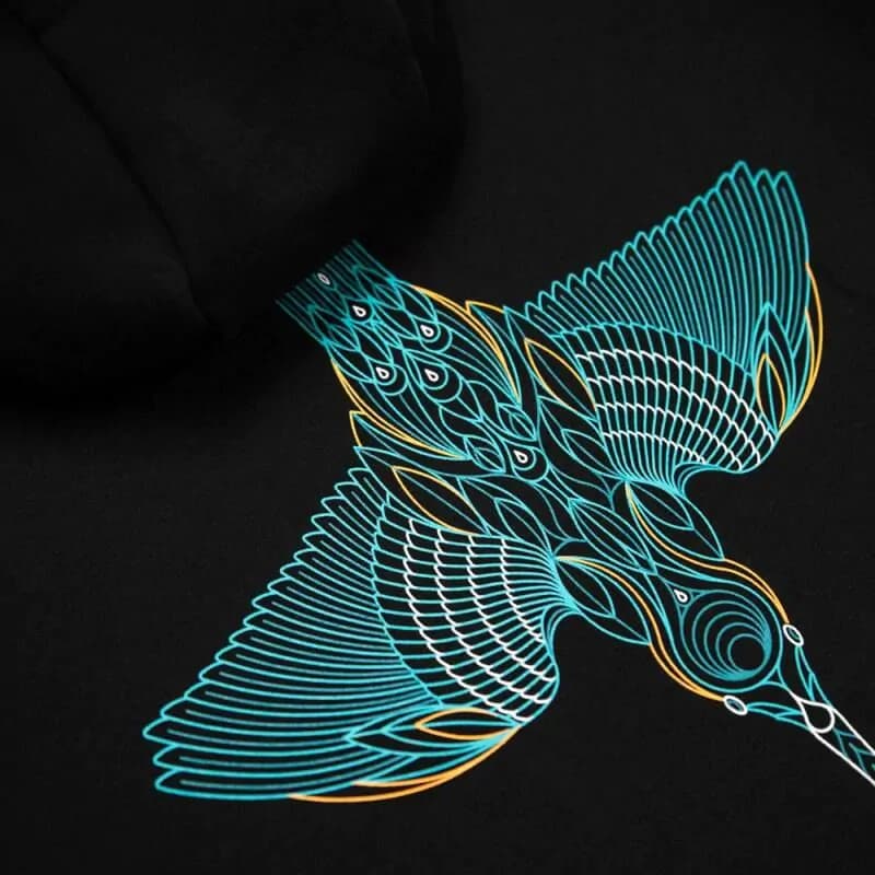 Kumu Hoody Take Flight Kingfisher - foto 3