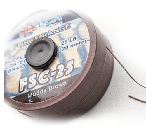 LCA Tackle FSC 25 Supple Coated Braid