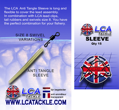 LCA Tackle LCA Anti Tangle Sleeve Green