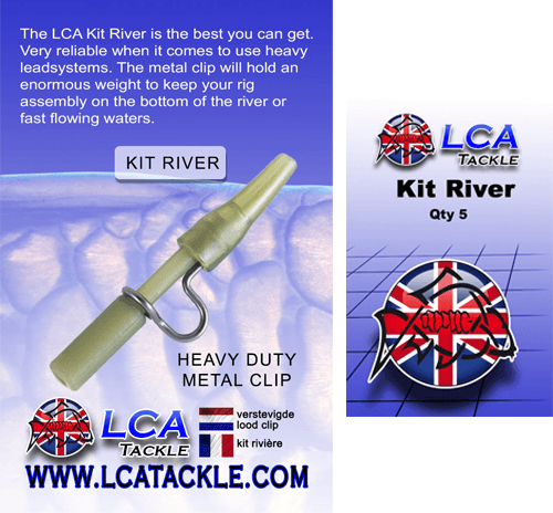 LCA Tackle Leadclips Kit River