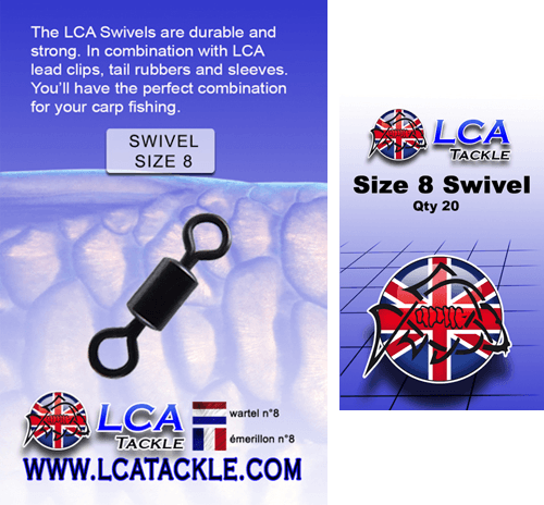 LCA Tackle Size 8 Swivel