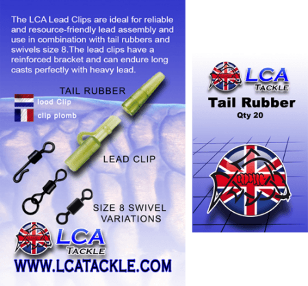 LCA Tackle Tail Rubbers