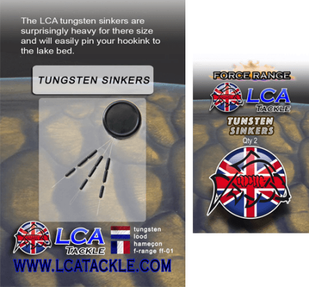LCA Tackle Tungsten Sinkers