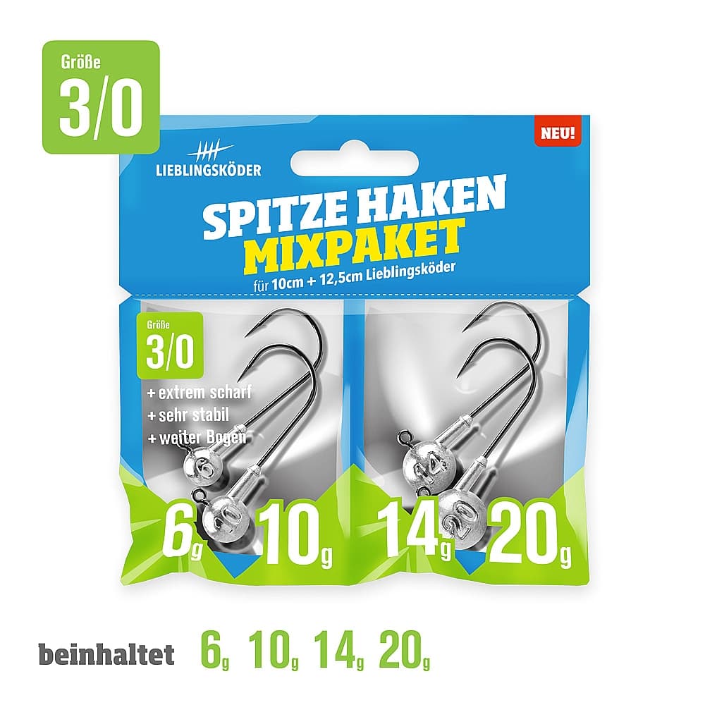 Lieblingskoder Spitze Haken Mix 3/0