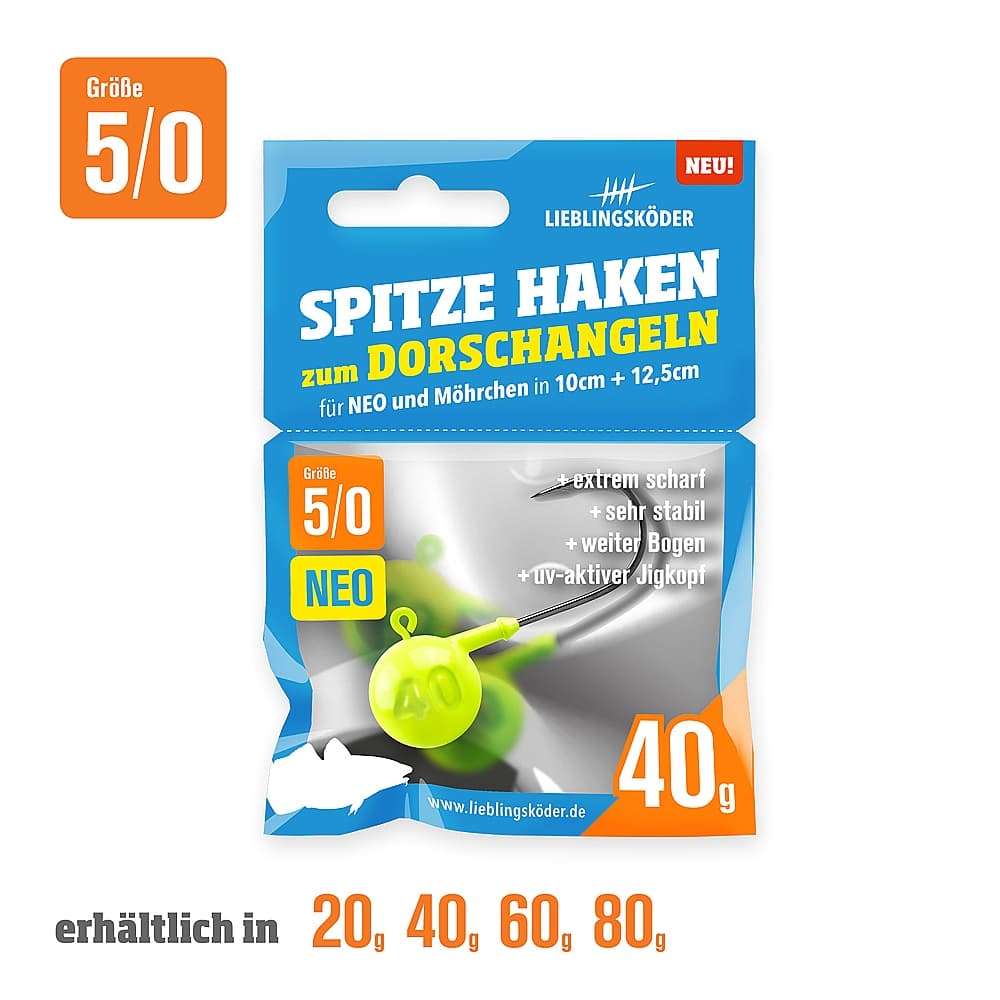 Lieblingskoder Spitze Haken Neo 5/0