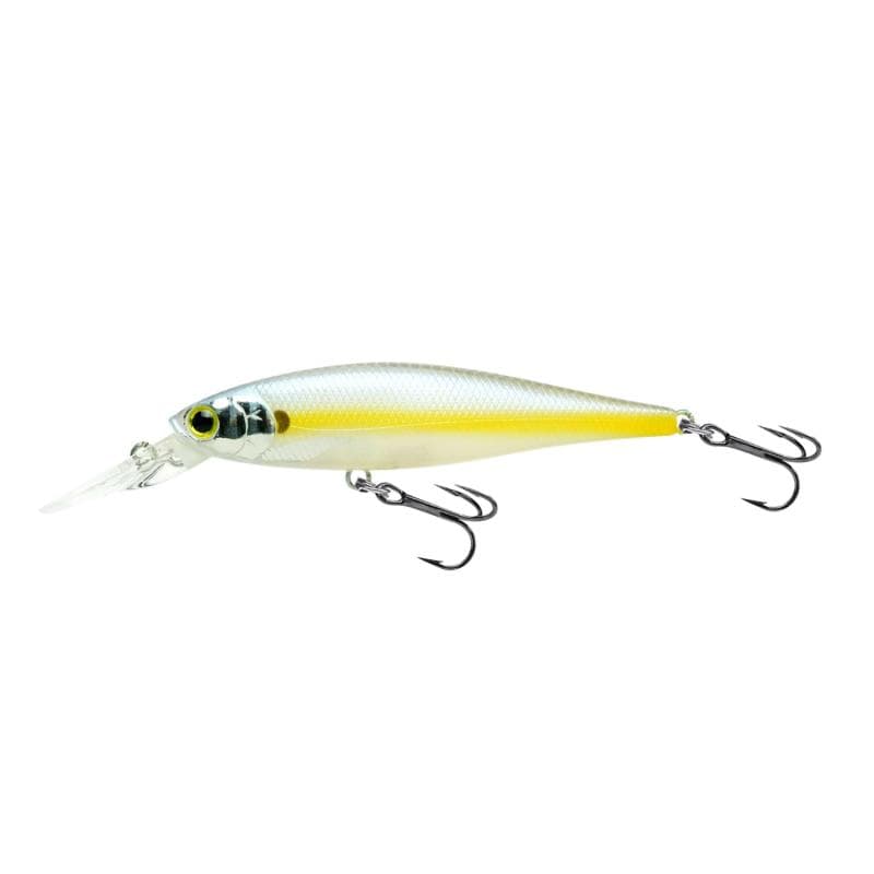 Lucky Craft Pointer 78DD Silver Cheek Chartreuse Shad