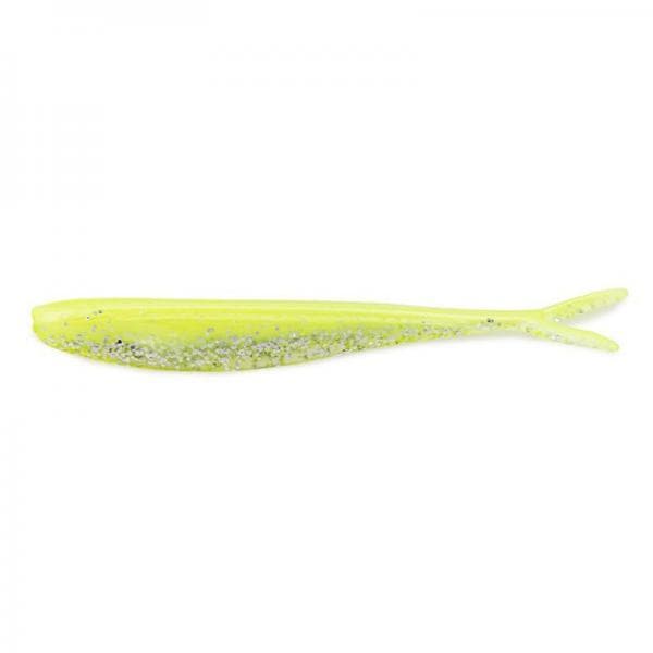 Lunkercity Fin-S Fish 2.5inch Chartreuse Silk Ice