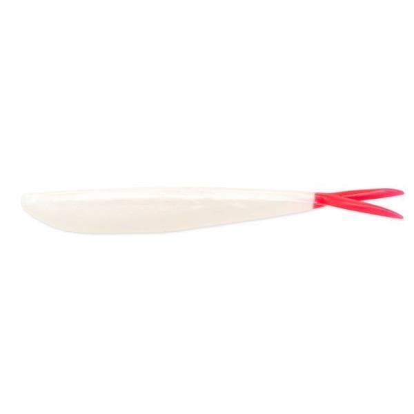Lunkercity Fin-S Fish 4inch Albino Firetail