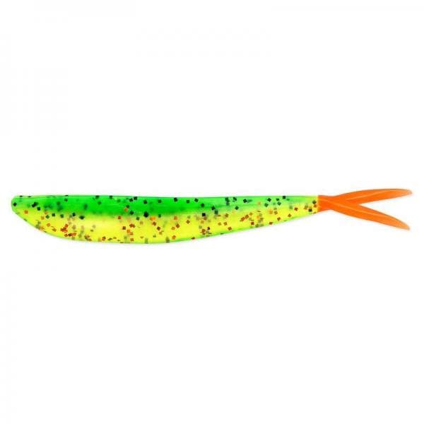 Lunkercity Fin-S Fish 4inch Fire Tiger Fire Tail