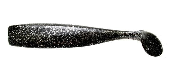 Lunkercity Salt Shaker 4.5inch Smoke Sil Flak
