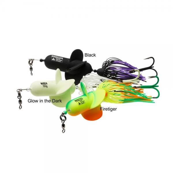 Madcat A-Static Propeller Teaser 150G 3/0 Black - foto 2