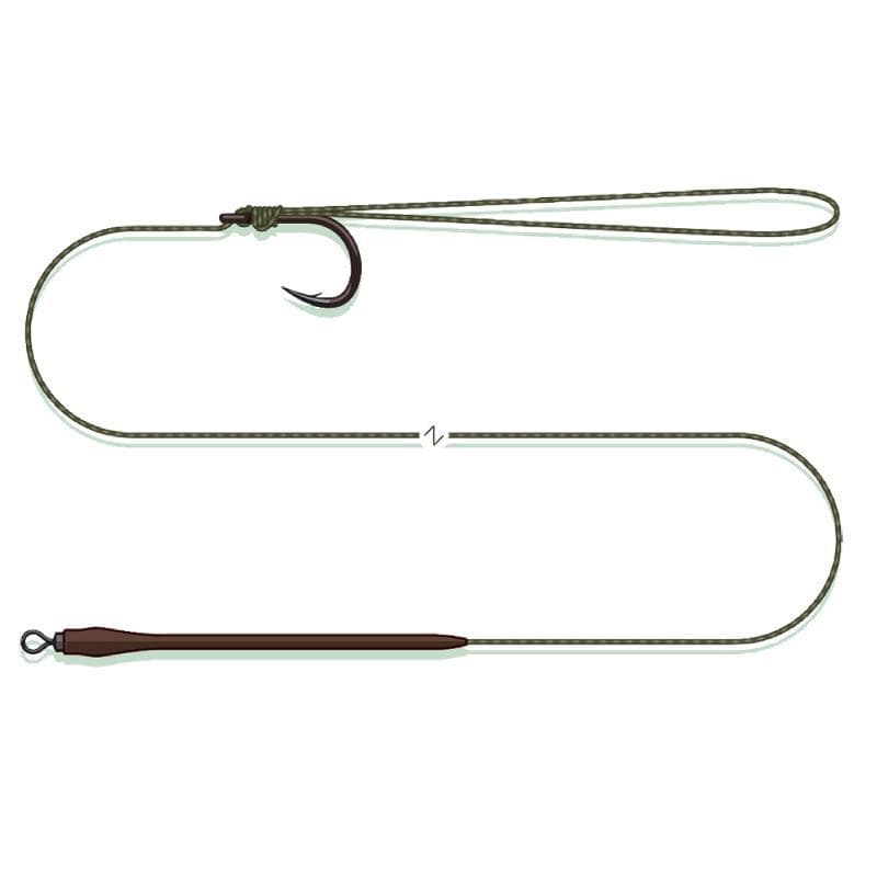 Madcat Standard Pellet Rig 70cm 0.95mm #3/0