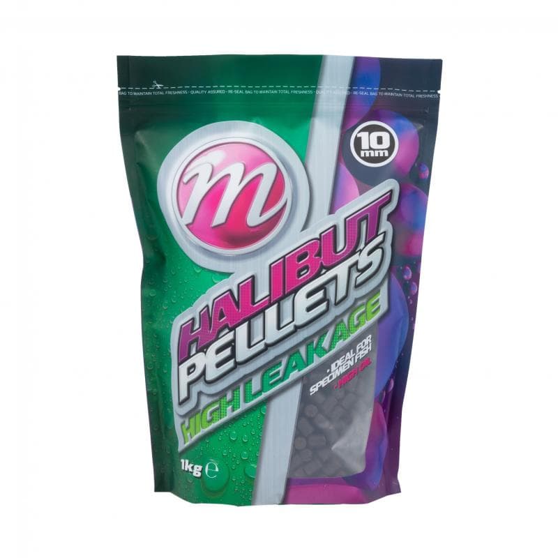Mainline Activated Halibut Pellets 1kg 10mm