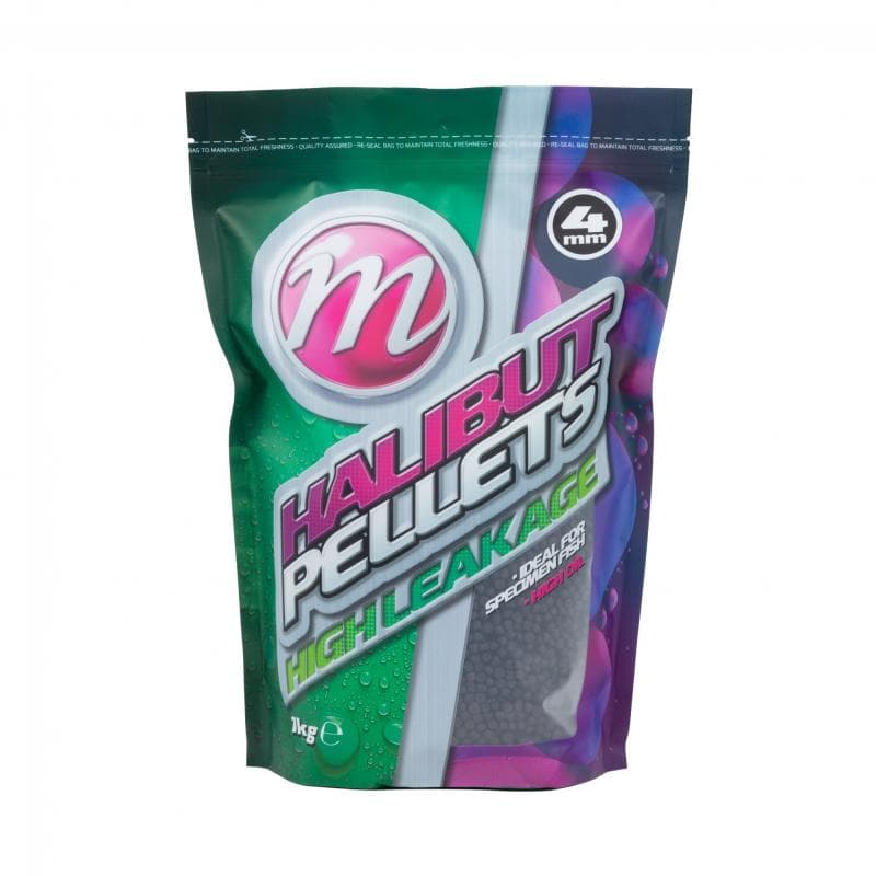 Mainline Activated Halibut Pellets 1kg 4mm