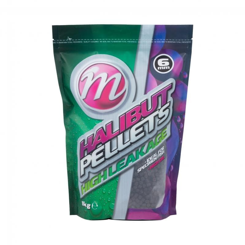 Mainline Activated Halibut Pellets 1kg 6mm