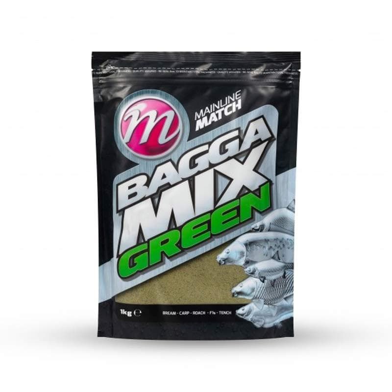 Mainline Bagga Mix Green Groundbait 1kg