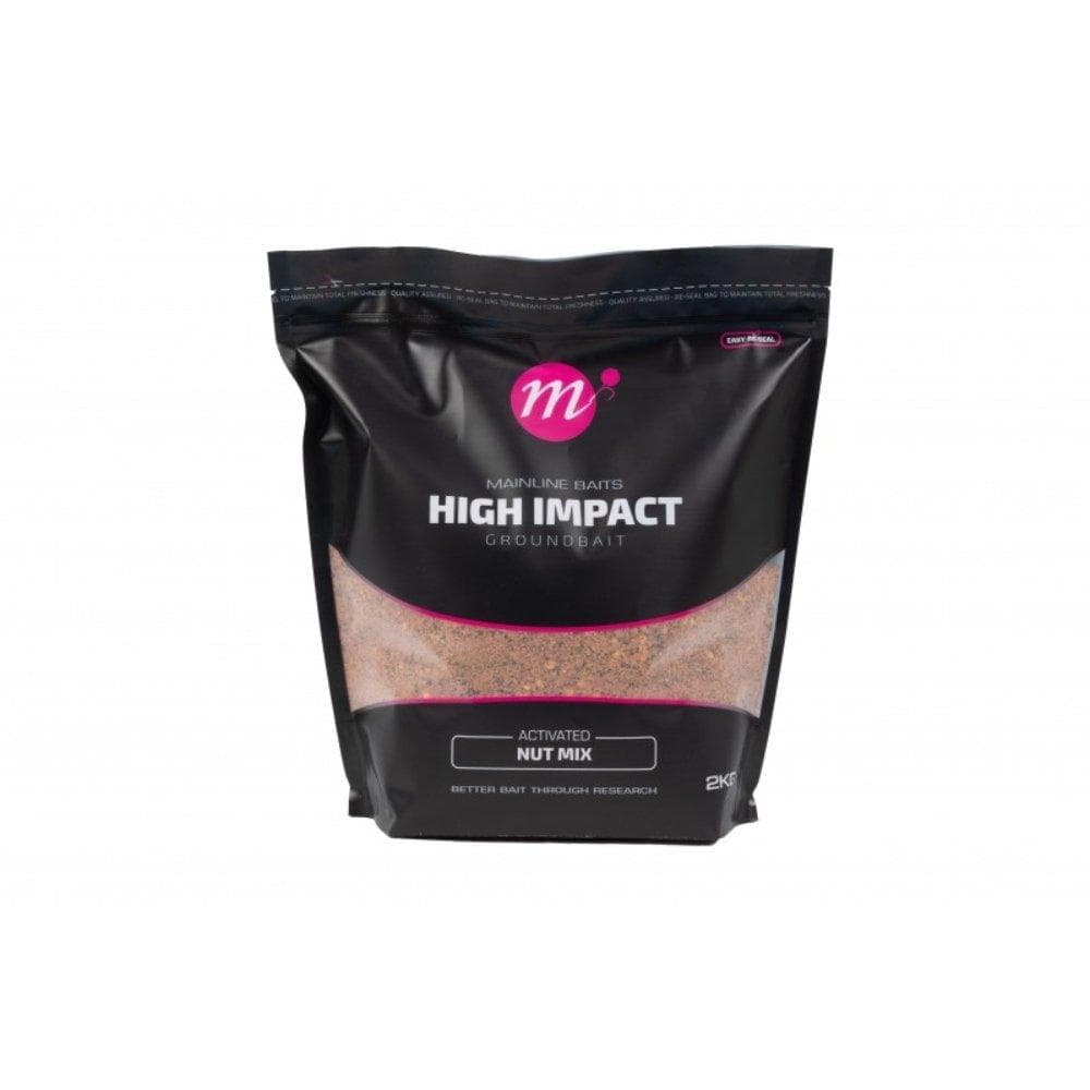Mainline High Impact Active Groundbait 2kg Nut