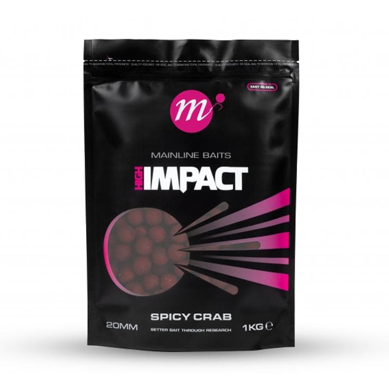 Mainline High Impact Boilies Spicy Crab 20mm - 1kg