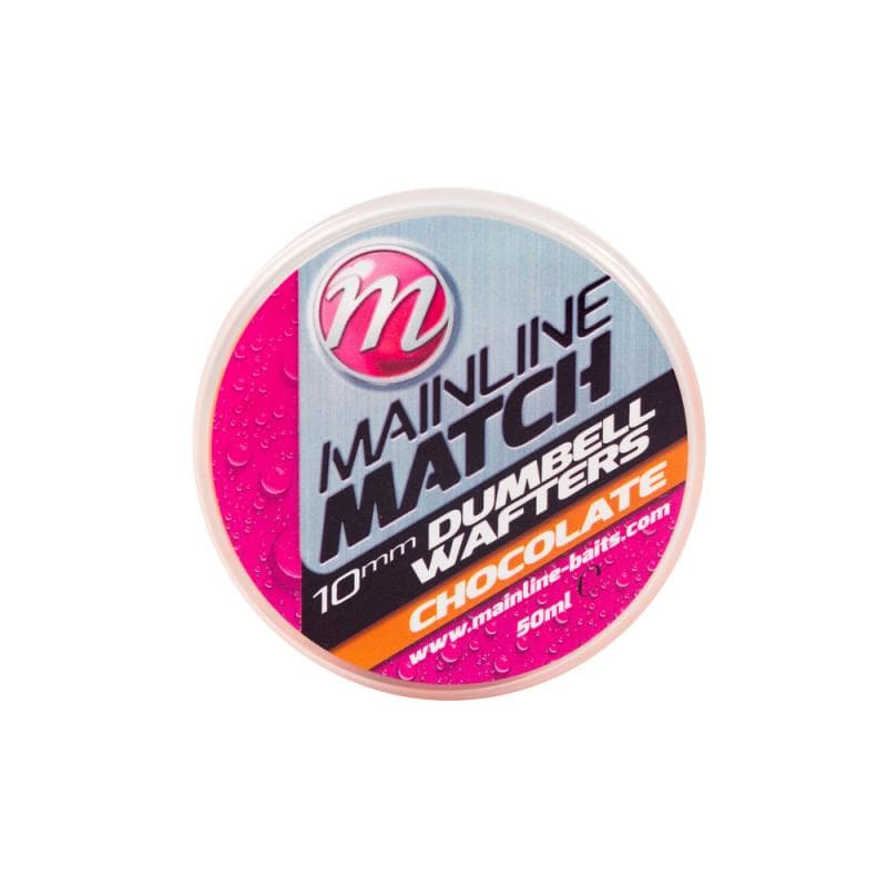 Mainline Match Dumbell Wafters 10mm Orange Chocolate