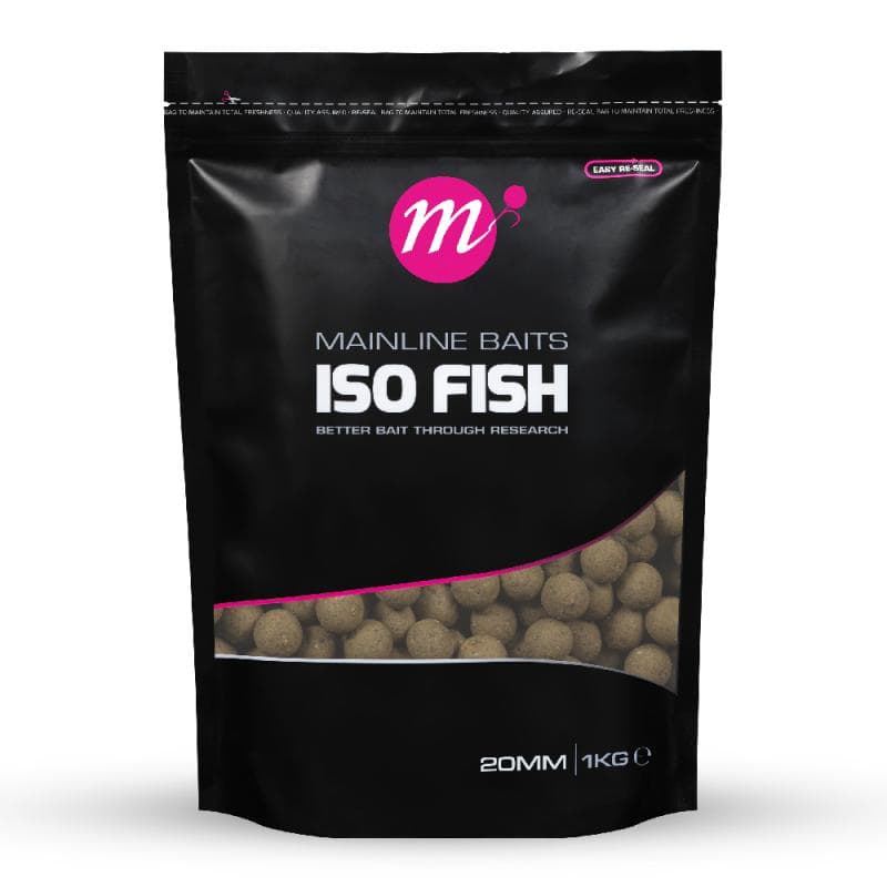 Mainline Shelf Life Iso Fish 20mm - 1kg