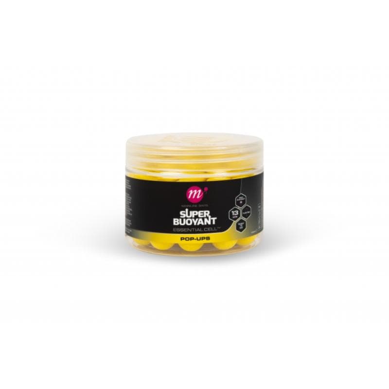 Mainline Super Buoyant Pop-Ups 13mm Yellow Essential Cell
