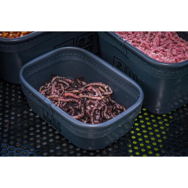Matrix EVA Bait Tub Set (1x 7pt 1x 5pt 1x 3pt 1x 2pt 1x 1pt) - foto 5