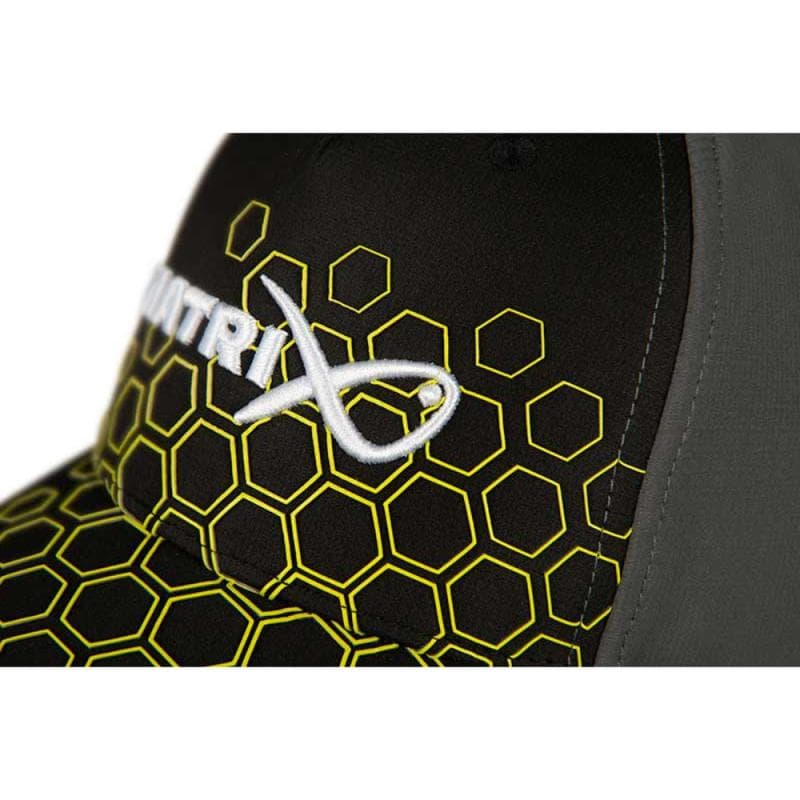 Matrix Hex Print Baseball Cap Black - foto 2