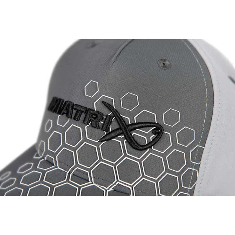 Matrix Hex Print Baseball Cap Grey - foto 2