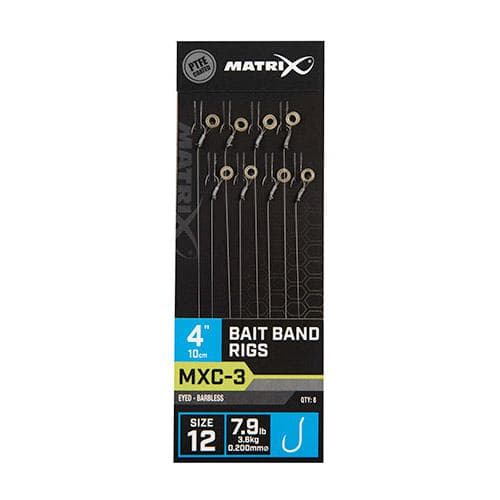 Matrix MXC-3 Bait Band Rigs 10cm Size 12/0.20mm