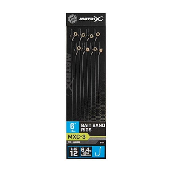 Matrix MXC-3 Bait Band Rigs 15cm Size 12/0.18mm