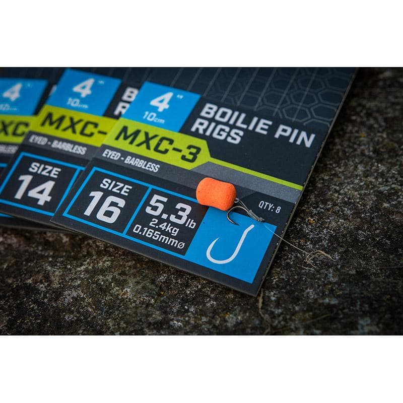 Matrix MXC-3 Boilie Pin Rigs 10cm Size12 / 0.20mm - foto 9