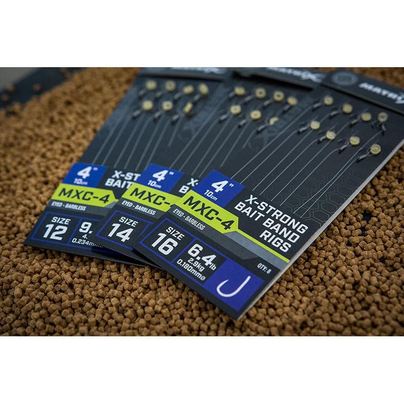 Matrix MXC-4 X-Strong Bait Band Rigs 10cm Size 14/0.200mm - foto 8