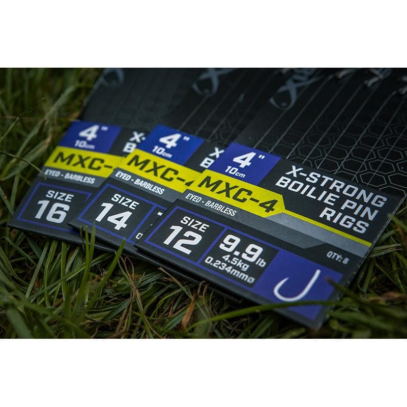Matrix MXC-4 X-Strong Boilie Pin Rigs 10cm Size 12 / 0.23mm - foto 4