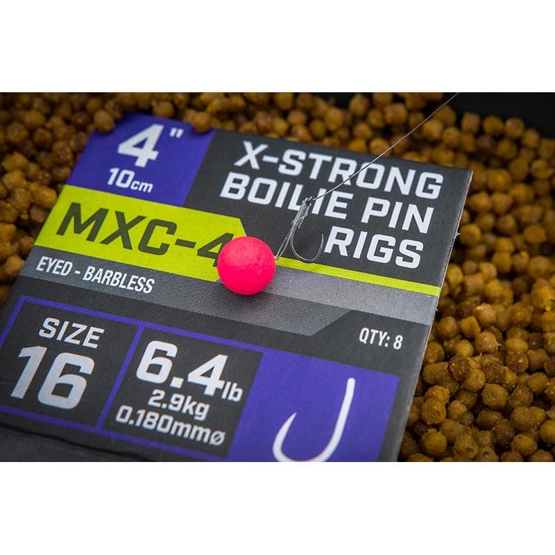 Matrix MXC-4 X-Strong Boilie Pin Rigs 10cm Size 12 / 0.23mm - foto 7