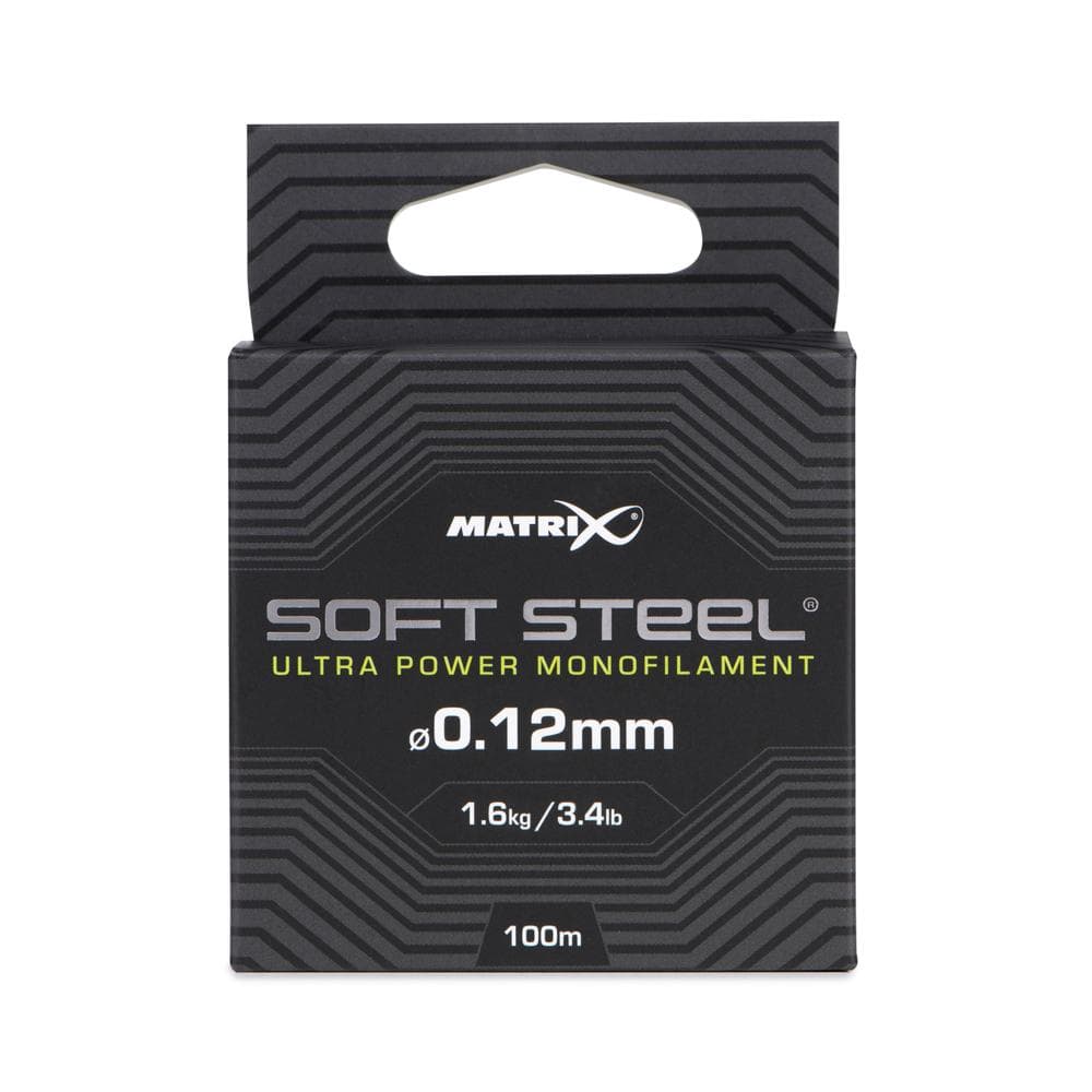 Matrix Soft Steel Ultra Power Monofilament 100m 0.12mm