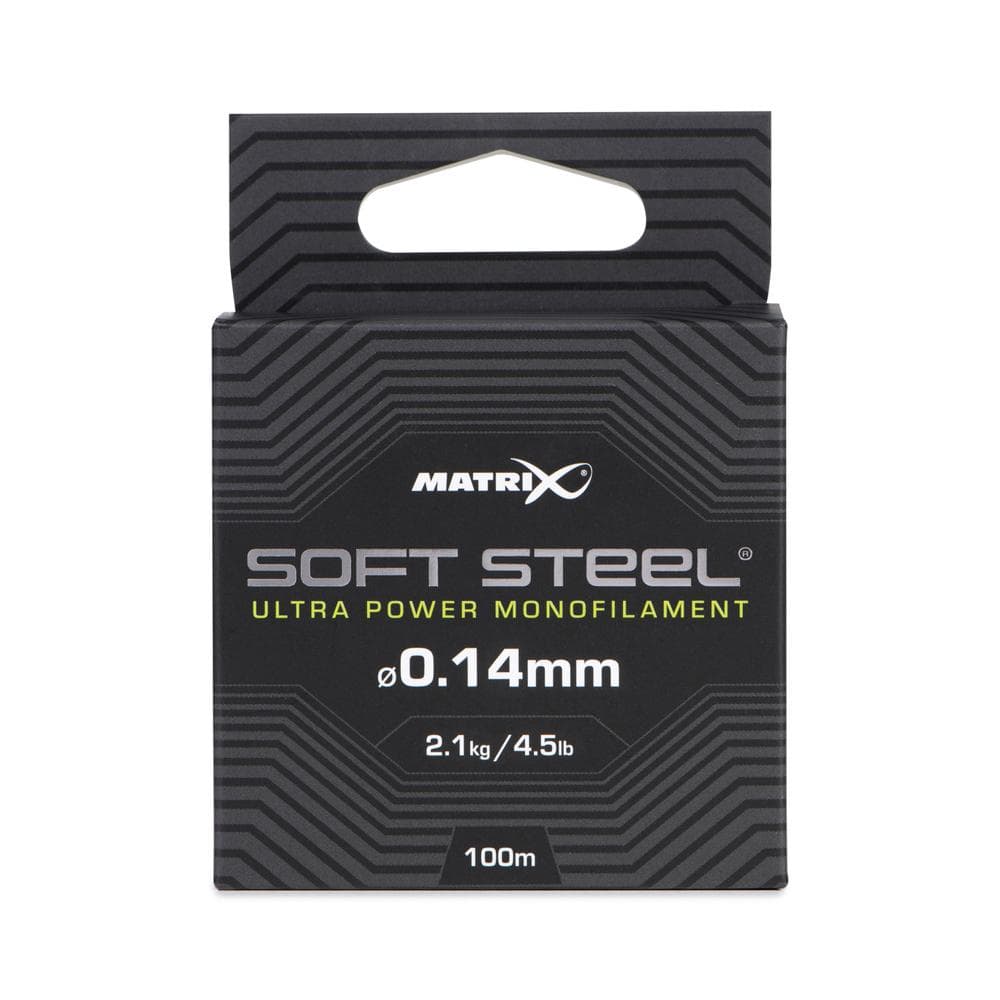 Matrix Soft Steel Ultra Power Monofilament 100m 0.14mm