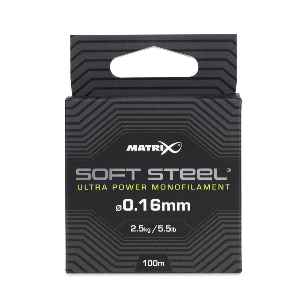 Matrix Soft Steel Ultra Power Monofilament 100m 0.16mm