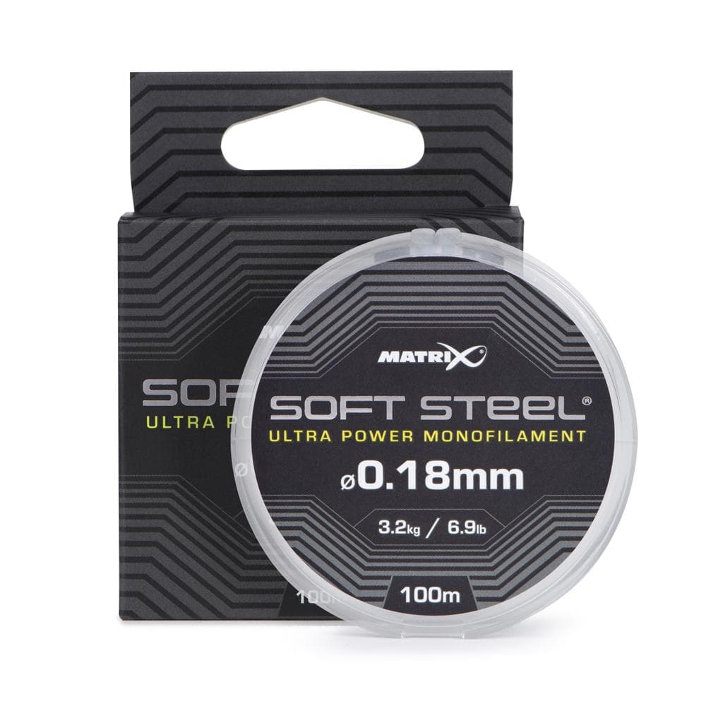 Matrix Soft Steel Ultra Power Monofilament 100m 0.18mm