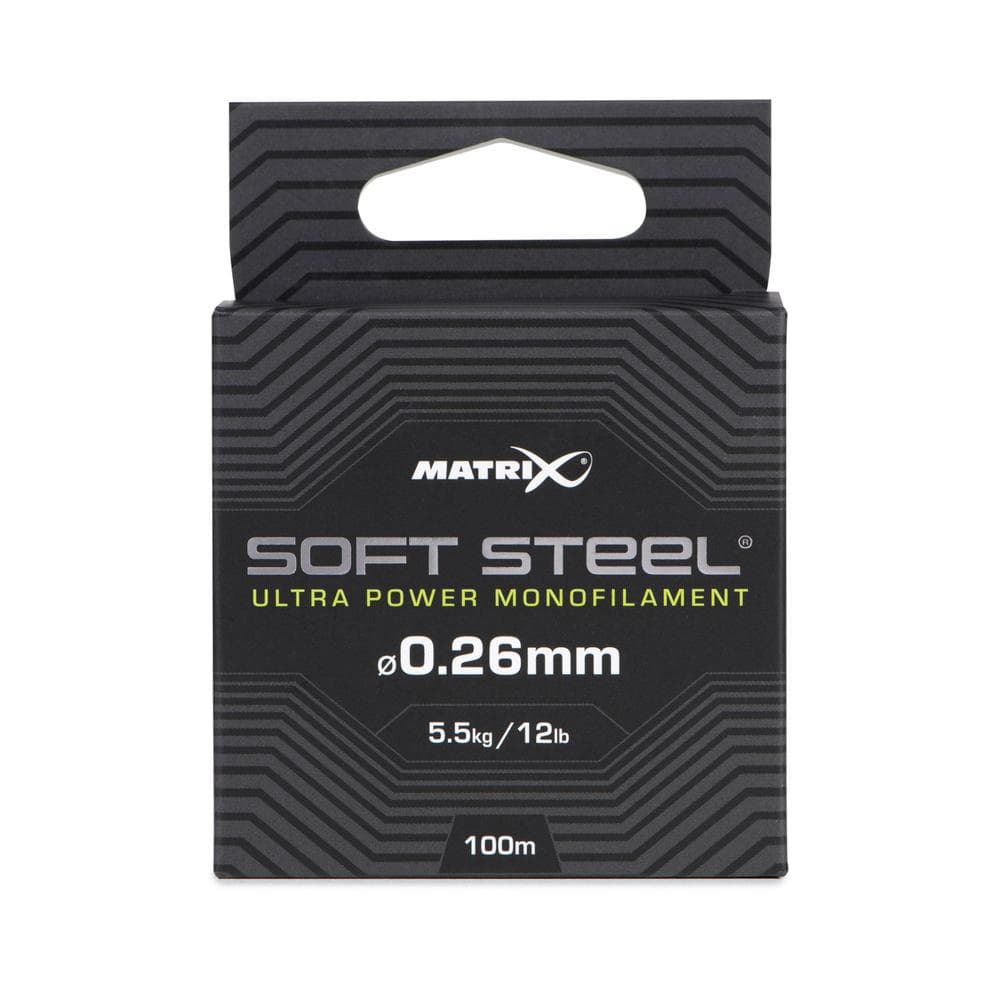 Matrix Soft Steel Ultra Power Monofilament 100m 0.26mm