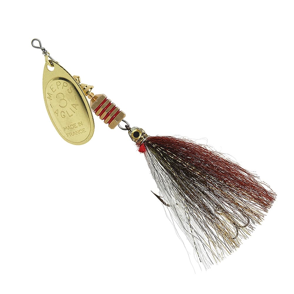 Mepps Aglia TW Streamer Goud 1 - 3.6gr