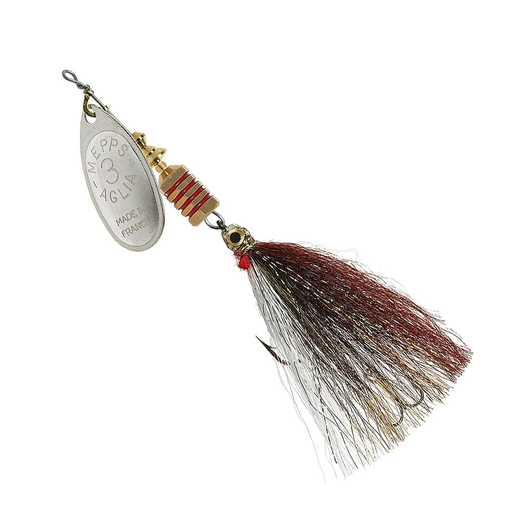 Mepps Aglia TW Streamer Zilver 1 - 3.6gr