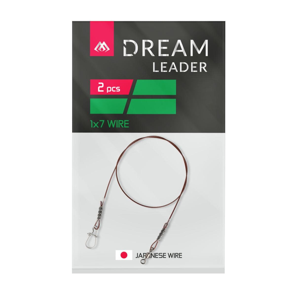 Mikado Dream Leader 1x7 Surflon 4.5kg 2 stuks 20cm