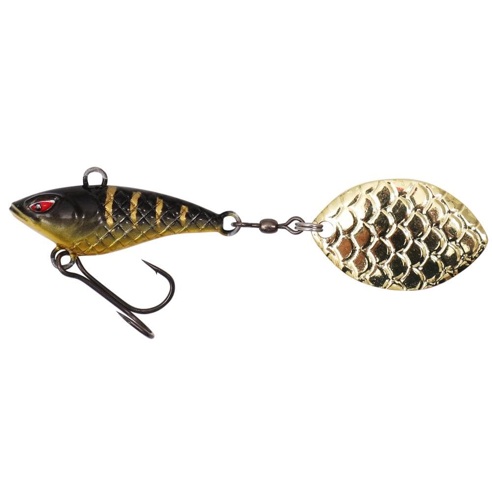 Mikado M-Tail Spinner 12g Black Tiger