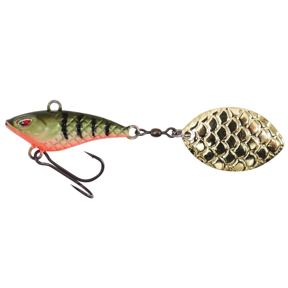 Mikado M-Tail Spinner 12g Hot Perch