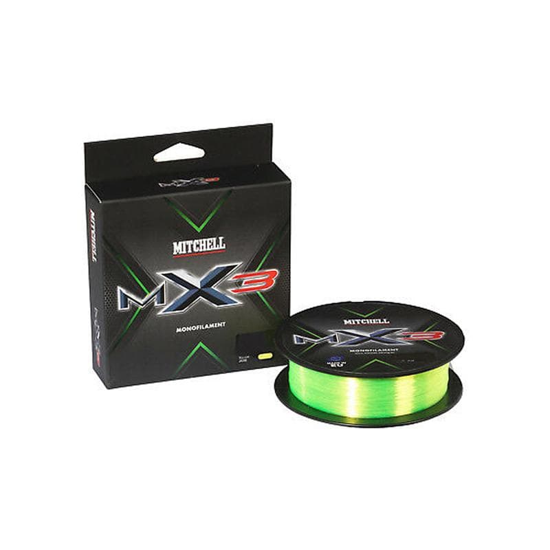 Mitchell MX3 Nylon 150m 0.18mm Yellow
